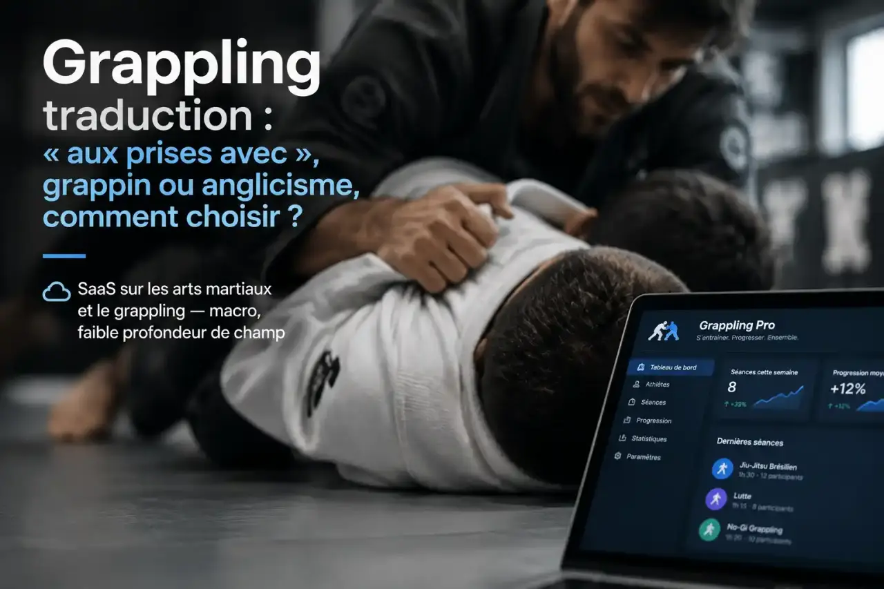 Grappling traduction : « aux prises avec », grappin ou anglicisme, comment choisir ?